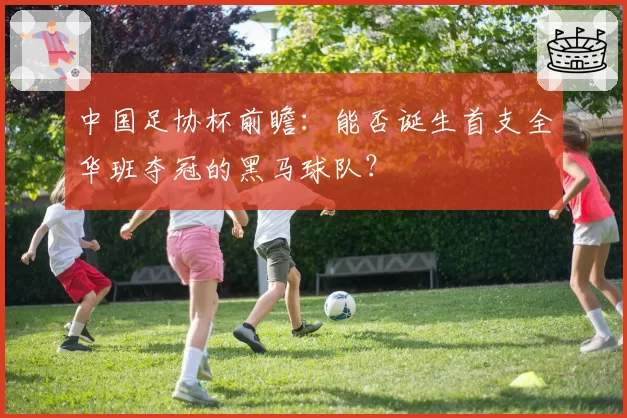 中国足协杯前瞻:能否诞生首支全华班夺冠的黑马球队?